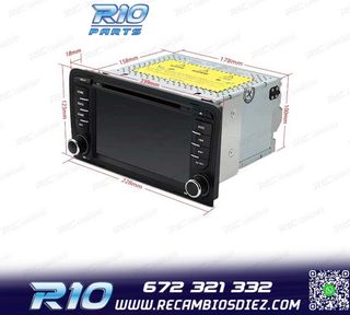 RADIO GPS ANDROID 12 AUDI A3 8P 8PA USB GPS TACTIL HD OCTA-C