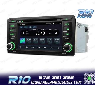 RADIO GPS ANDROID 12 AUDI A3 8P 8PA USB GPS TACTIL HD OCTA-C