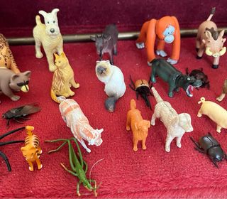 Conjunto mais de 40 figuras de Animais de Brincar