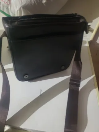 Bolso bandolera hombre negro