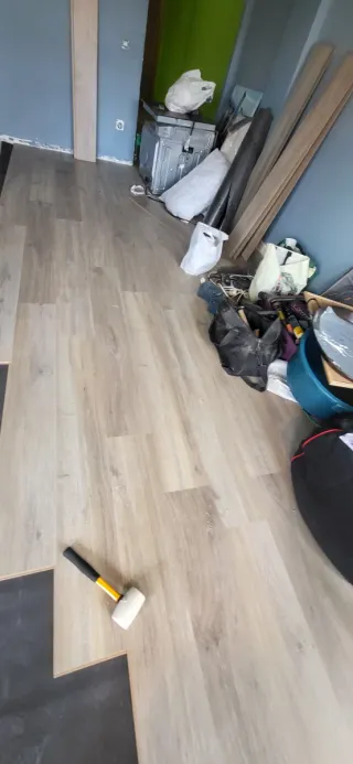 Instalación de tarima