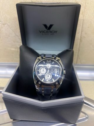 Reloj Viceroy Negro y Plateado