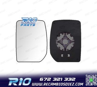 CRISTAL ESPEJO + BASE IZQUIERDO FORD TRANSIT 00-09