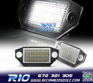 LUCES MATRICULA PARA FORD MONDEO MK3 00-07 LED