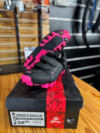 Scarpe Spiuk Rocca MTB 38 nere fucsia