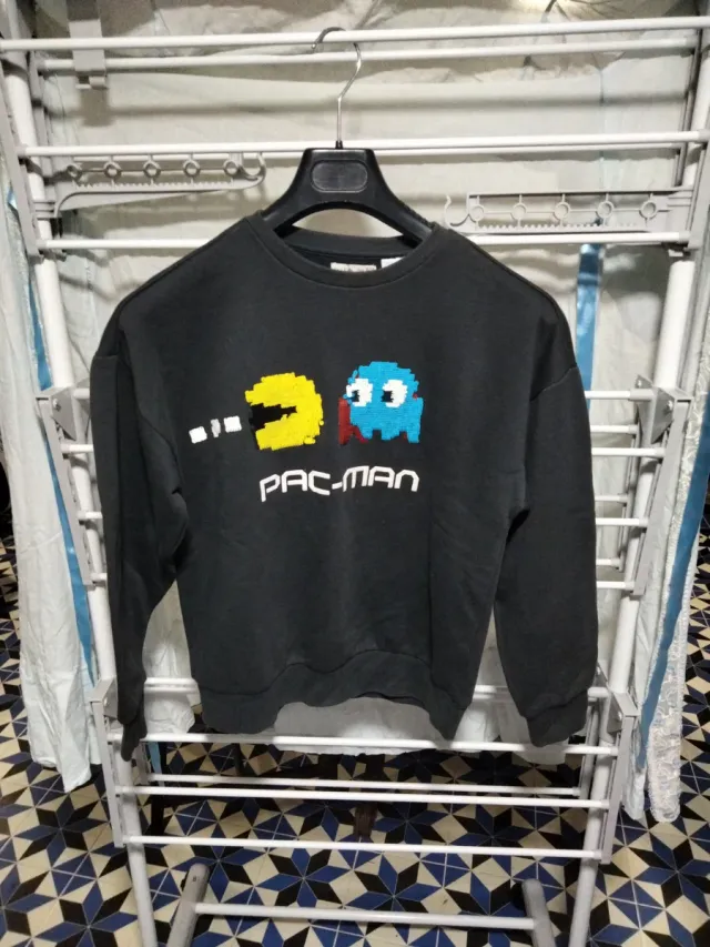 Pac de Sudaderas Pac-Man, rosa fucsia y roja 