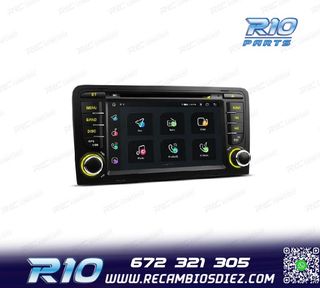 RADIO GPS ANDROID 12 PARA AUDI A3 8P 8PA S3 RS3 03-12