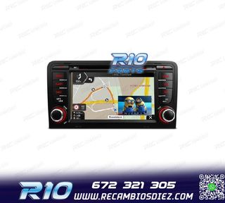 RADIO GPS ANDROID 12 PARA AUDI A3 8P 8PA S3 RS3 03-12