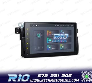 RADIO GPS ANDROID 13 PARA BMW E46 SERIE 3
