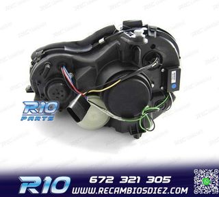 FAROS MERCEDES CLASE CLK W209 02-09 LUZ DIURNA FONDO NEGRO