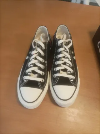 Deportivas Converse Negras Talla 38