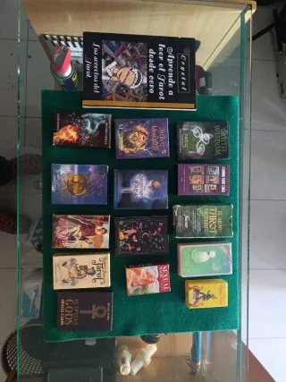 Lote Cartas Tarot y Oráculo.Se admiten ofertas    