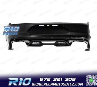 PARAGOLPES TRASERO FORD MUSTANG 15-17 LOOK GT500