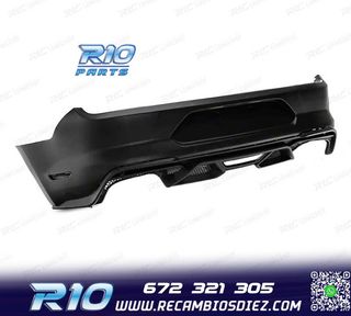 PARAGOLPES TRASERO FORD MUSTANG 15-17 LOOK GT500