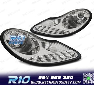 FAROS PORSCHE BOXSTER 96-04 NEW LED EDITION CROMO