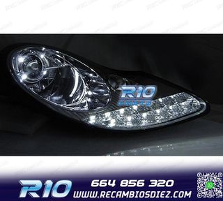 FAROS PORSCHE BOXSTER 96-04 NEW LED EDITION CROMO