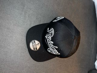 Gorra Negra Estilo Raiders