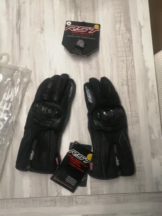 Guantes Moto RST Mujer Talla S Negros