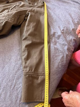 Parka Tommy Hilfiger verde militar talla M