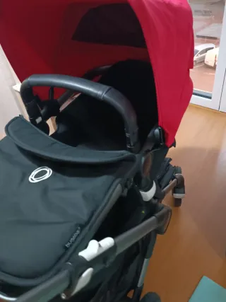 Bugaboo Fox 3 gris y negro con garantia