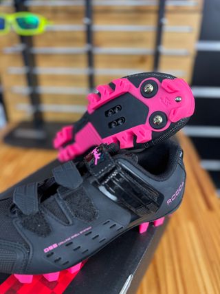 Scarpe MTB Spiuk Rocca Nere Fucsia Taglia 37