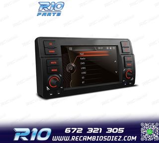 RADIO NAVEGADOR 7" PARA BMW SERIE 3 E46 98-06 USB GPS TACTIL
