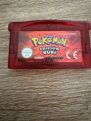 Pokémon Rubí GBA Edición ESP