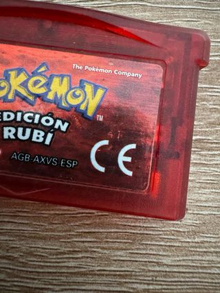Pokémon Rubí GBA Edición ESP