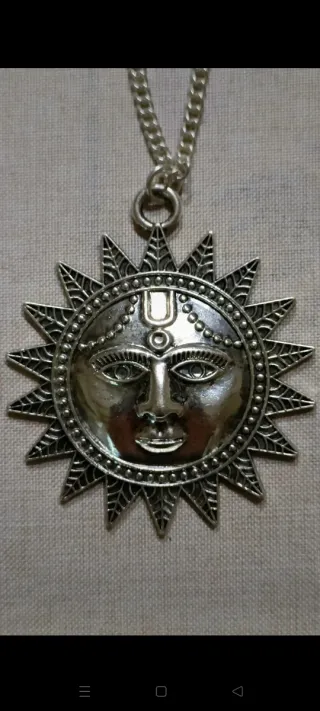 Pendente Vestopazzo Sole Argento