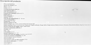 Cámara Panasonic Lumix 12MP Zoom 8x Leica