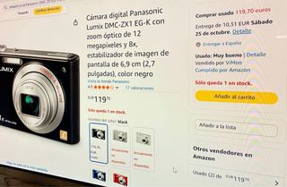 Cámara Panasonic Lumix 12MP Zoom 8x Leica