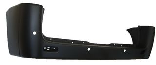 Paragolpes Trasero (Negro) Chasis Corto (Con Agujeros Para Sensores) para Citroen JUMPY 2007