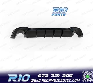 DIFUSOR FORD FOCUS ST 19- NEGRO BRILLO
