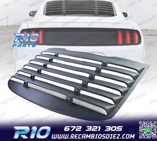 CUBRE CRISTAL FORD MUSTANG 15-19 LOOK GT TRASERO ABS NEGRO