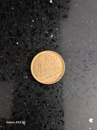 Moneda 100 Pesetas FAO Juan Carlos I Año 1995