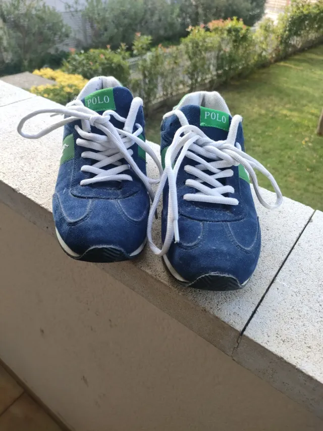 Deportivas Polo Azul y Verde