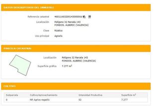 Terreno en venta en Alberic