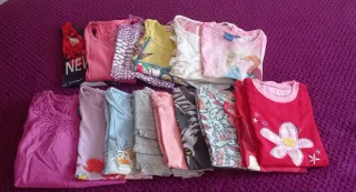 Lote de camisetas infantiles