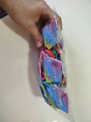 Pulseras de silicona Forever multicolor