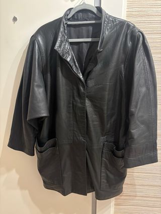 Cazadora Oversize Negra