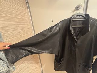 Cazadora Oversize Negra