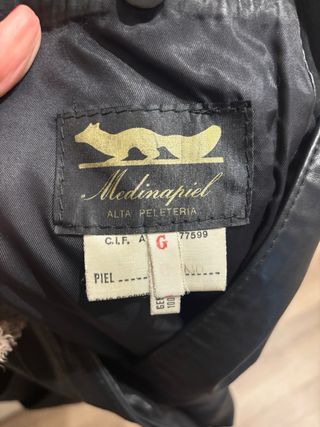Cazadora Oversize Negra
