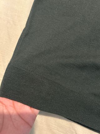 Chaleco Massimo Dutti Verde Oliva