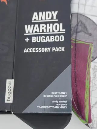 Capota Bugaboo Camaleón Andy Warhol