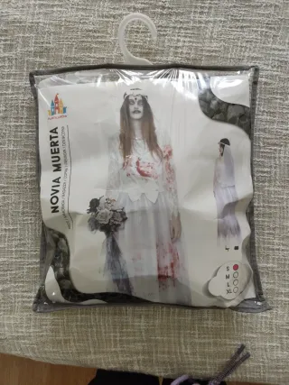 Disfraz Novia Muerta Purtilandia Talla S