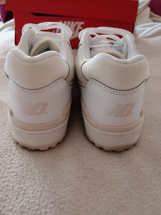 Zapatillas New Balance 550 Beige/Blanco