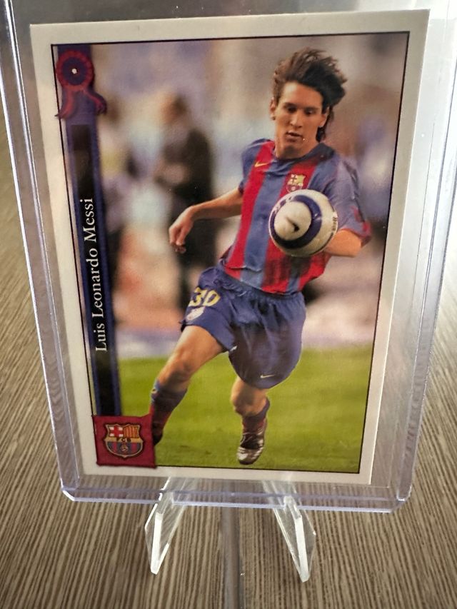 Cartolina Leo Messi Rookie 2005/06