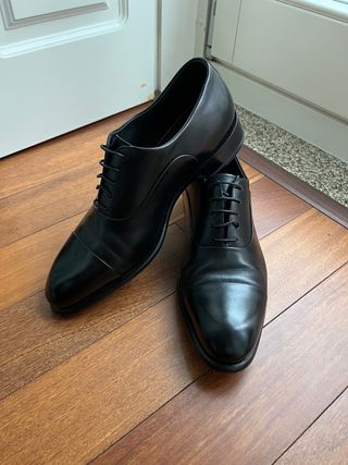 Zapatos Santoni Negros