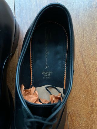 Zapatos Santoni Negros