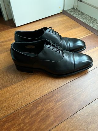 Zapatos Santoni Negros